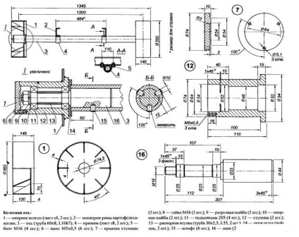 O lopată pentru recoltarea zăpezii într-un bloc cu motoare proprii