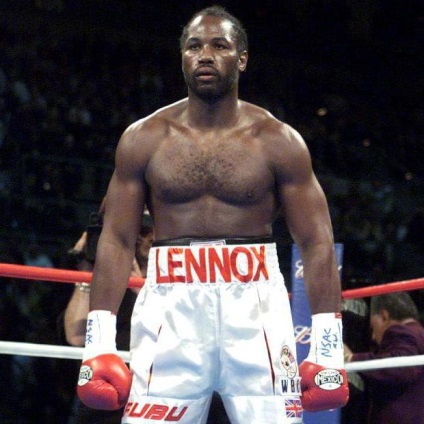 Lewis Lennox este un boxer faimos