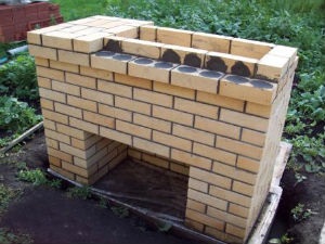 Brazier de cărămidă cu propriile mâini, construirea unui brazier cărămidă - desene și fotografii