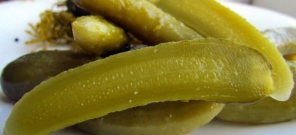 Pickles - gyors recept a csomagban, receptek, ropogós uborka télen sterilizálás nélküli,