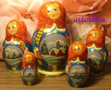 Matryoshka - istoric de origine