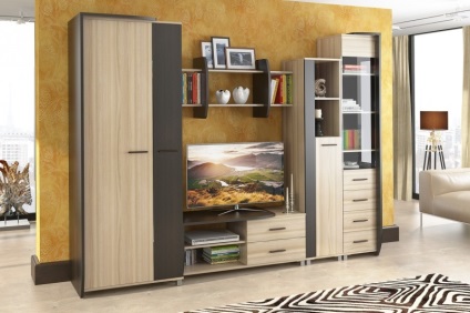 Mobilier de perete pentru living - compozitii, materiale, optiuni - blogs mastergrad