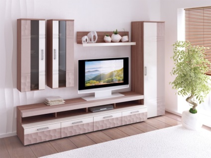 Mobilier de perete pentru living - compozitii, materiale, optiuni - blogs mastergrad