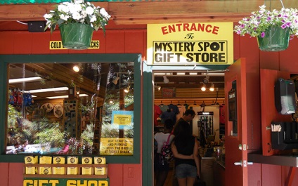 Rejtély Spot (rejtély spot) Santa Cruz fotó misztikus helyszínen, történet, legenda