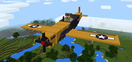 Modul de avioane de război pentru minecraft pe