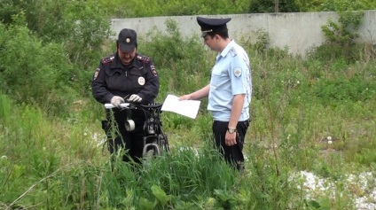 Raidul de pe ramura băncii pe shcherbakova a fost făcut de un grup de bicicliști