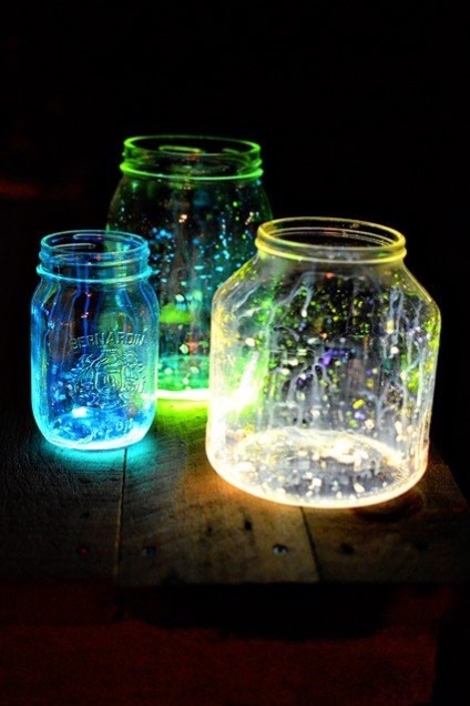 Neon lanterne - o nunta magica