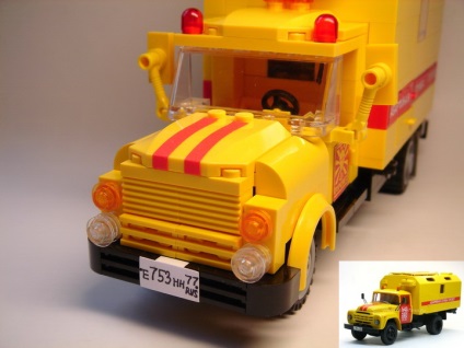 Ceas de noapte, transport de la cub-rubik - lego® auto-făcut - forumul fanilor rus Lego