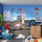 Wallpaper a gyerekszobában a fiúk 75 fotó ötletek