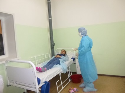 Exercitarea de acțiuni pentru infecții deosebit de periculoase - spitalul orașului