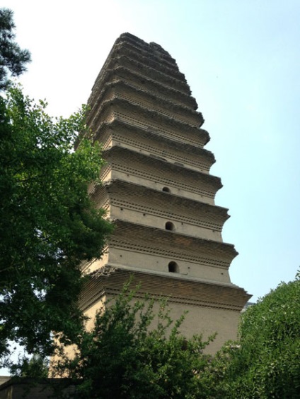 Pagoda a două gâște, descrierea chinei, fotografia, unde este pe hartă, cum se obține