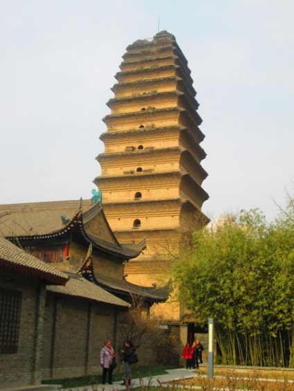 Pagoda a două gâște, descrierea chinei, fotografia, unde este pe hartă, cum se obține