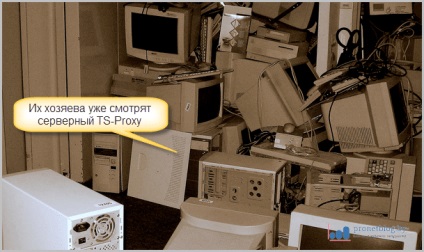 Mi jár a helyi a szerver ts-proxy, torrent tv