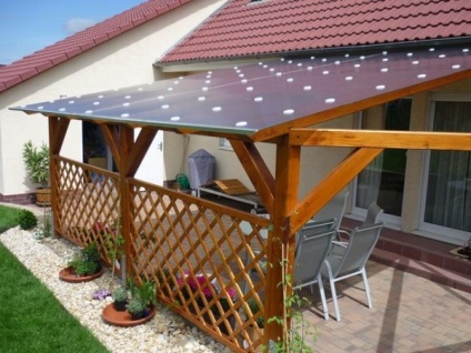 Pergola cu mâinile proprii - instrucțiuni pas cu pas, material și tip de construcție