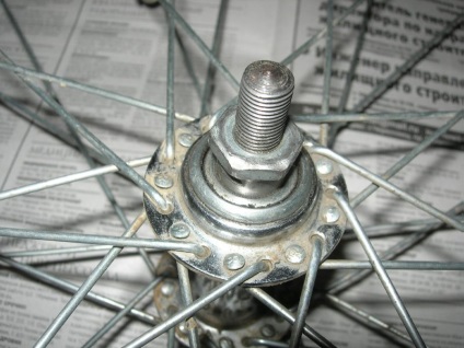 Anteriori din materiale improvizate, biciclete