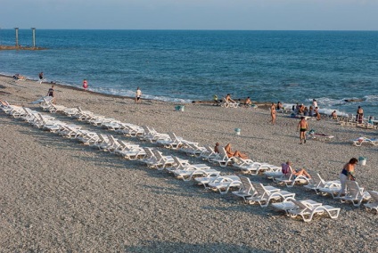 Plajele din satul Nebug - fotografii centrale, platite si salbatice, descriere, camping pe mare