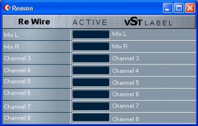 Conectați aplicațiile rewire la - cubase