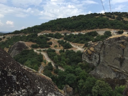 Kirándulás a meteor Halkidiki egy bérelt autó - dutyfreezzz