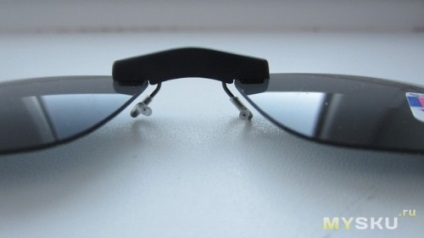 Duză de polarizare pentru ochelari (клипо)