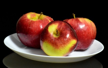 Utilizarea și rănirea unui măr pentru corpul uman