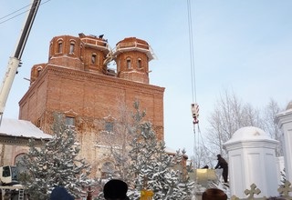 Presslife - fénykép esszét, hogyan kell telepíteni a kupola a templom!