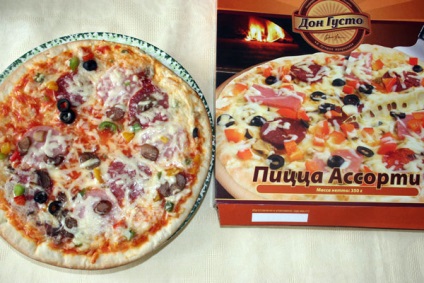 Testat pe pizza congelată