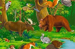 Animale de colorat de imprimare gratuit pentru childrenamelica