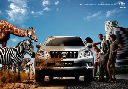 Autó reklám a humor, a metaforák és példák nosztalgia audi, Lamborghini és más márkák