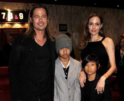 Titkok képzés, amely ismert a gyermekek életében Pitt és Jolie