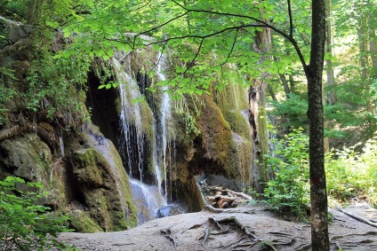 Argint jeturi cascada din Crimeea