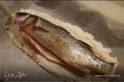 Seabass în rețeta de sare 👌 cu fotografie pas cu pas, mâncați la domiciliu rețete culinare de la Julia Vysotsky