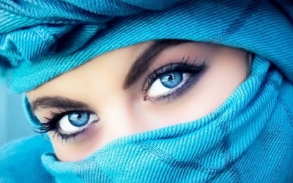 Culoarea ochilor albastru
