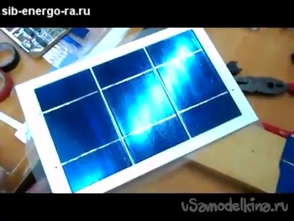 Colectăm și laminăm un panou solar portabil