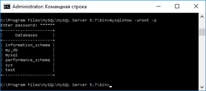 Crearea unei copii de rezervă și restaurarea bazei de date mysql folosind mysqldump