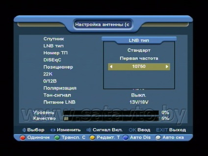 Televiziune prin satelit în Belarus și Rusia cum să prindă canale de la satelitul eutelsat 36e pe receptor