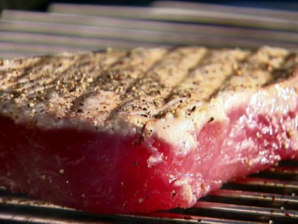 Tonhal steak főzés receptek fotókkal, omj