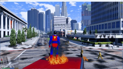Superman v - Superman mod GTA 5 - fájlok és divat GTA 5-én a PC