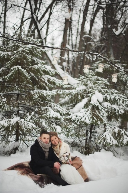 Nunta Svetlana și Ilias Ianuarie, caldă, confortabilă, căsătoresc cu mine, rustem!