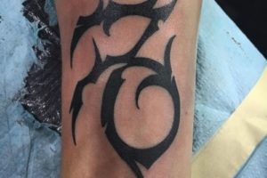 Capricorn fotografie tatuaj - constelație în tatuaj masculin și feminin, duce