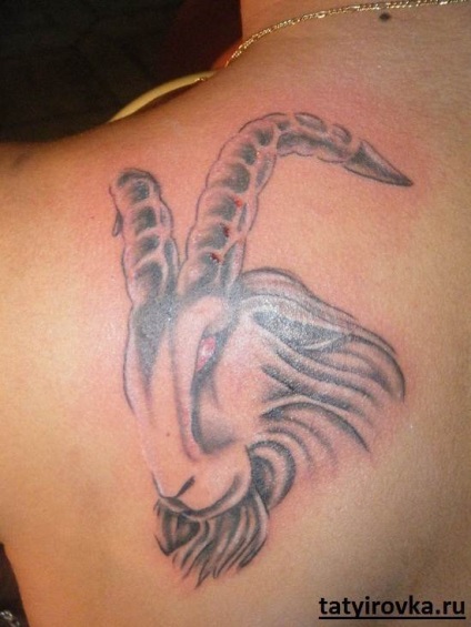 Capricorn tatuaj și sensul său