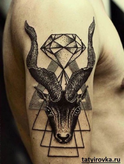 Capricorn tatuaj și sensul său