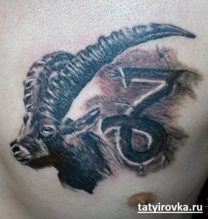 Capricorn tatuaj și sensul său