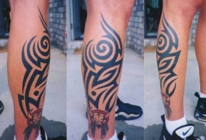 Shin Tattoo