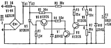 Termos pentru cartofi, model-constructor