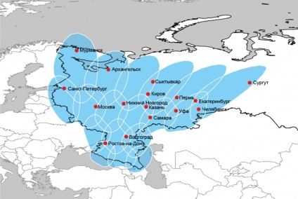 Televiziunea Tricolor și rețelele eutelsat lansează Internet prin satelit în Rusia