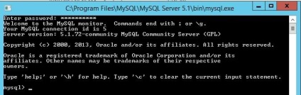 Instalați mysql pe serverul de Windows 2012