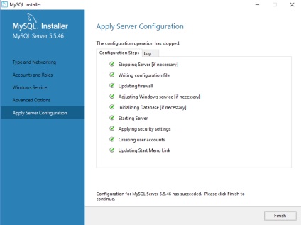 Instalați serverul mysql 5