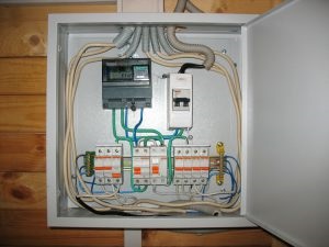 Instalarea unui contor de energie electrică într-o locuință privată