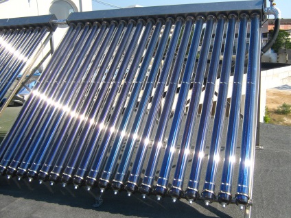 Tuburile de vid pentru colectorul solar, principiul tuburilor solare cu vid și construcția