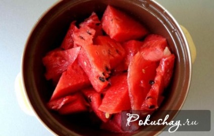 Jam a görögdinnye-lépésre recept fotókkal